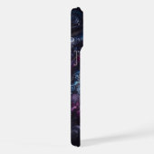 Cosmische uitbarsting, Tie-dye patroon iPhone Hoesje (Rechterkant)