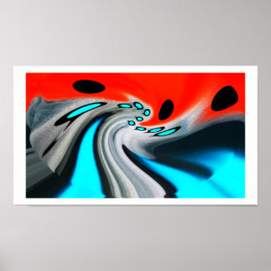 Cosmische vervorming poster