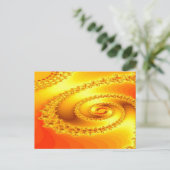 Cosmische Wervelkaart Briefkaart (Staand voorkant)