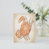 Cosmische Zodiakkanker Briefkaart (Staand voorkant)