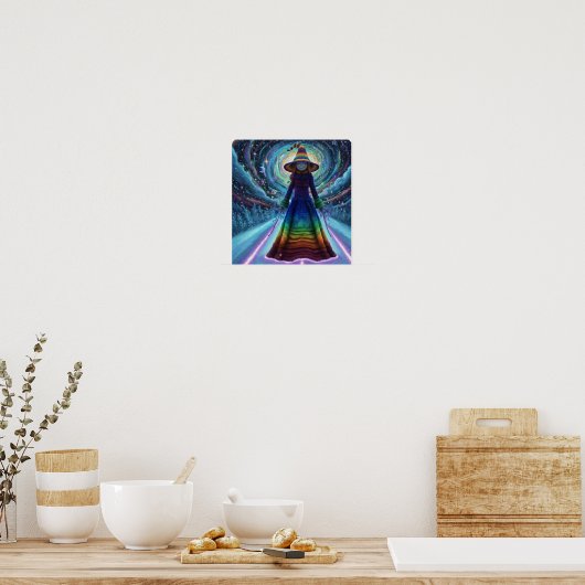CosmischeWinterHeks Poster (Keuken)