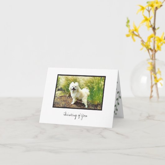 Cosmo #25 Blank Note Kaart (Gele Bloem)