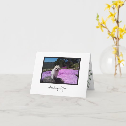 Cosmo #4 Blank Note Kaart (Gele Bloem)