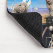 Cosmo, Augie en Bean - Geboren om vrij te zijn Muismat (Hoek)