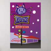 Cosmo Bowl-A-Rama Sign Poster (Voorkant)