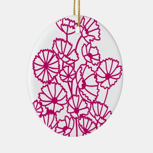 COSMO BUNCH KERAMISCH ORNAMENT (Rechts)