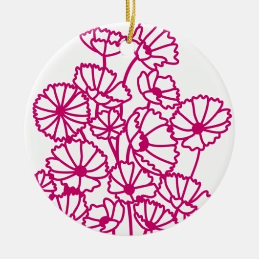 COSMO BUNCH KERAMISCH ORNAMENT (Voorkant)