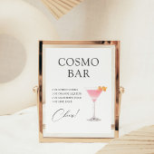 Cosmo Cocktailbar Recept Poster