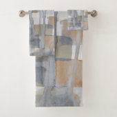 Cosmo Cosmopolitan Waterverf Abstracte afdrukken Bad Handdoek (Insitu)