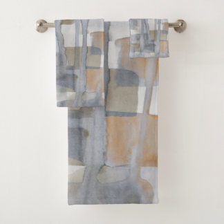 Cosmo Cosmopolitan Waterverf Abstracte afdrukken Bad Handdoek