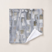 Cosmo Cosmopolitan Waterverf Abstracte afdrukken Bad Handdoek (Wasdoekje)