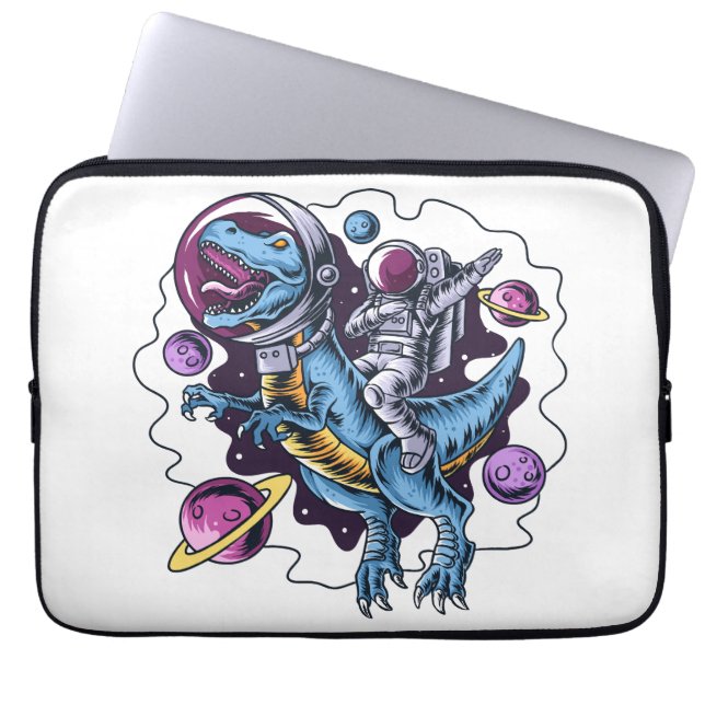 Cosmo Dino Laptop Sleeve (Voorkant)