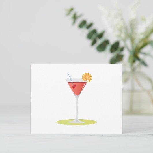 Cosmo-Drink Briefkaart (Staand voorkant)