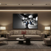 Cosmo Flow Canvas Afdruk