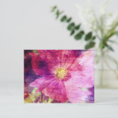 Cosmo Flower Briefkaart (Staand voorkant)