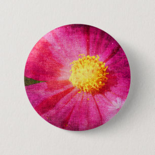 Cosmo Flower Ronde Button 5,7 Cm