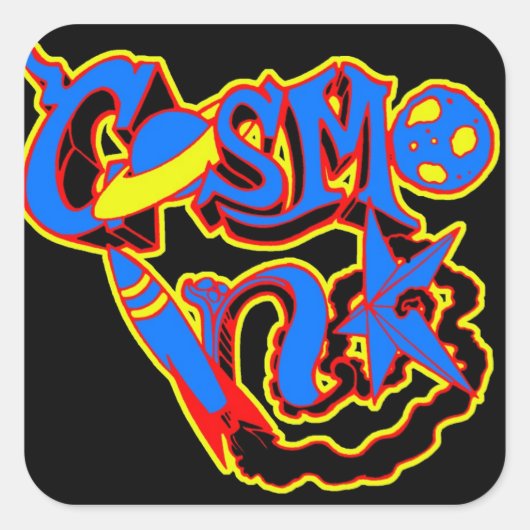 Cosmo Ink Color Sticker (Voorkant)