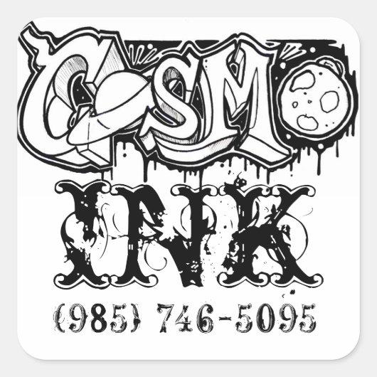Cosmo Ink Sticker (Voorkant)