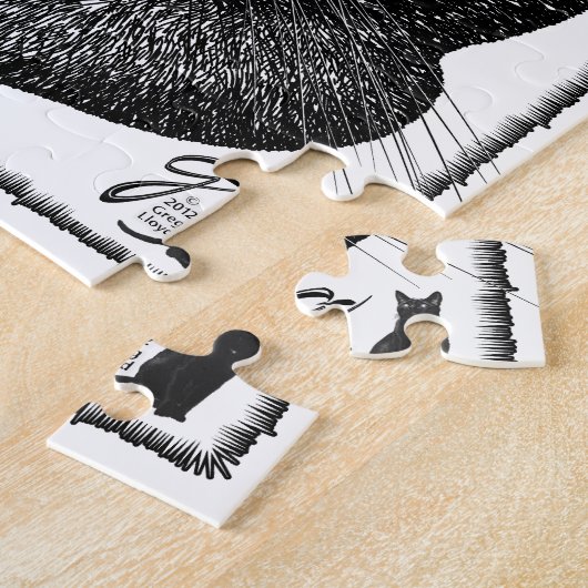 Cosmo Jigzaag Puzzle Legpuzzel (Zijkant)