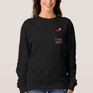 Cosmo Queen Cosmopolitan I Love Cosmo Pink Funny Trui
