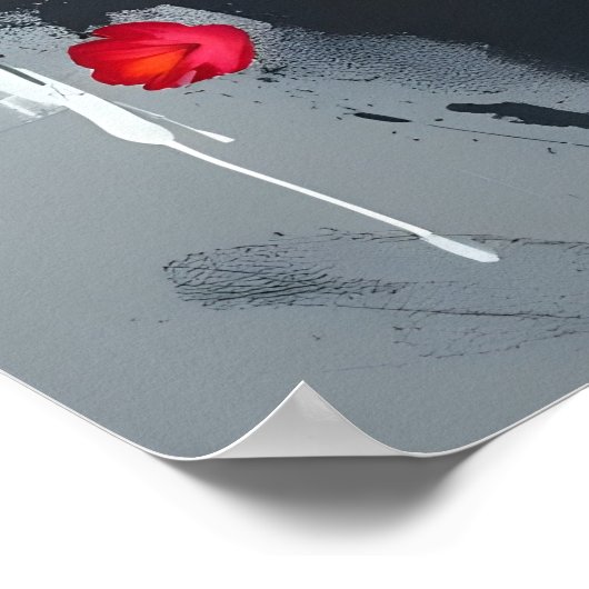 Cosmo Style Floral Poster (Hoek)