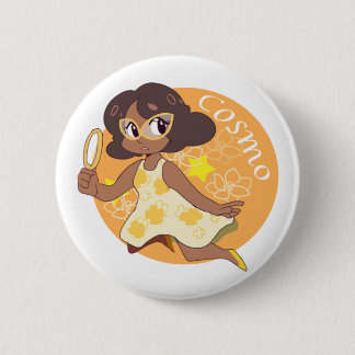 Cosmo The Space Detective Ronde Button 5,7 Cm