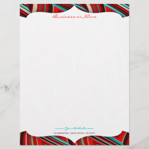 Cosmo Waves Letterhead Custom Briefhoofd
