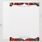 Cosmo Waves Letterhead Custom Briefhoofd (Voorkant / Achterkant)