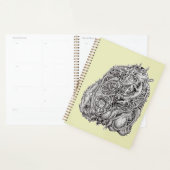 Cosmografisch hoofd van Brian Benson Planner (Display)