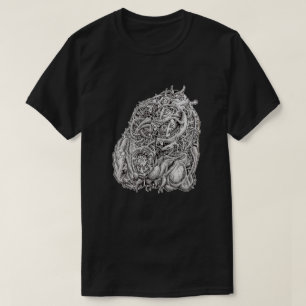 Cosmographic Head, van Brian Benson T-shirt