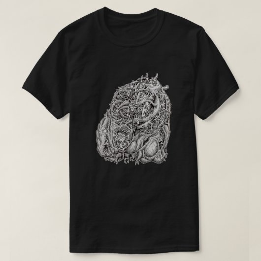 Cosmographic Head, van Brian Benson T-shirt (Design voorkant)