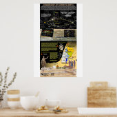 Cosmologie van de geboorte van Christus -2 Poster (Keuken)