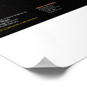 Cosmologie van het leven van Christus Poster (Hoek)