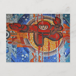 Cosmonaut Briefkaart