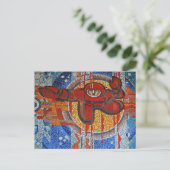 Cosmonaut Briefkaart (Staand voorkant)