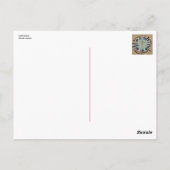 Cosmonaut Briefkaart (Achterkant)