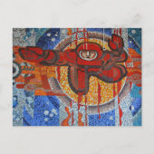 Cosmonaut Briefkaart (Voorkant)