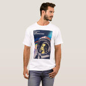 Cosmonaut Day YURI GAGARIN Sovjet-ruimteprogramma T-shirt (Voorkant volledig)