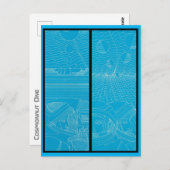 Cosmonaut One Briefkaart (Voorkant / Achterkant)