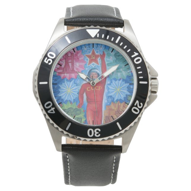 COSMONAUT WRISTWATCH HORLOGE (Voorkant)