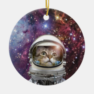 Cosmonautat Keramisch Ornament