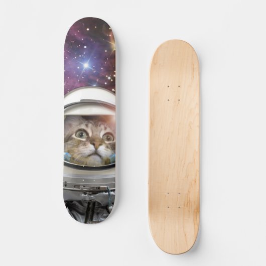 Cosmonautkat Persoonlijk Skateboard (Voorkant)
