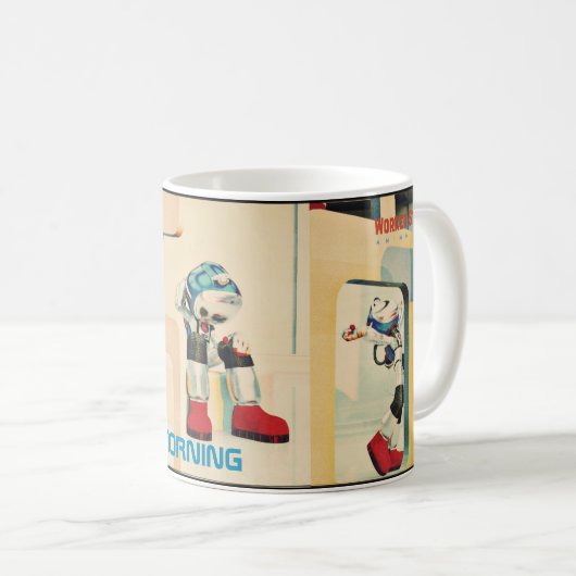 Cosmonut "Martian Morning" Coffee Mok (Voorkant rechts)