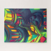 Cosmopolis van nieuwsgierigheid door Wombott Legpuzzel (Horizontaal)