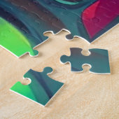 Cosmopolis van nieuwsgierigheid door Wombott Legpuzzel (Zijkant)