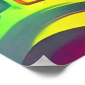 Cosmopolis van nieuwsgierigheid door Wombott Poster (Hoek)