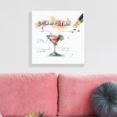 Cosmopolitan Canvas Afdruk (Insitu (Woonkamer))