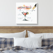 Cosmopolitan Canvas Afdruk (Insitu (Slaapkamer))