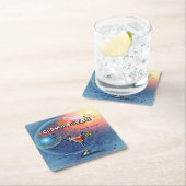 Cosmopolitan Cocktail (#2 van de 12 Reeksen van de Kartonnen Onderzetters (Insitu)