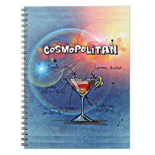 Cosmopolitan Cocktail (#2 van de 12 Reeksen van de Notitieboek
